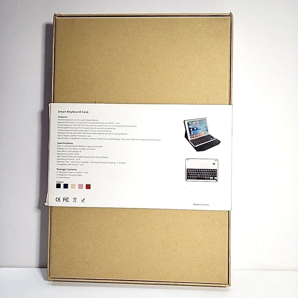 Black Cover for Apple iPad 9.7, Air 1/2, Pro 10.5, Air 3, iPad 10.2, Pro 11